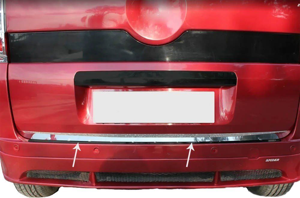 Citroen Nemo Uyumlu Bagaj Alt Çıta Krom 2008 Ve Sonrası