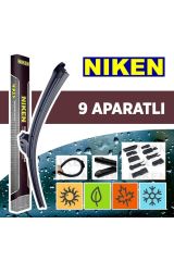 Niken Yeni Seri Mazda 6 Muz Silecek Takımı (2013-2015)  Muz Tip Silecek Aparatlı