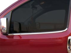 Citroen Nemo Uyumlu Cam Çıtası 2 Parça  Krom 2008 Ve Sonrası