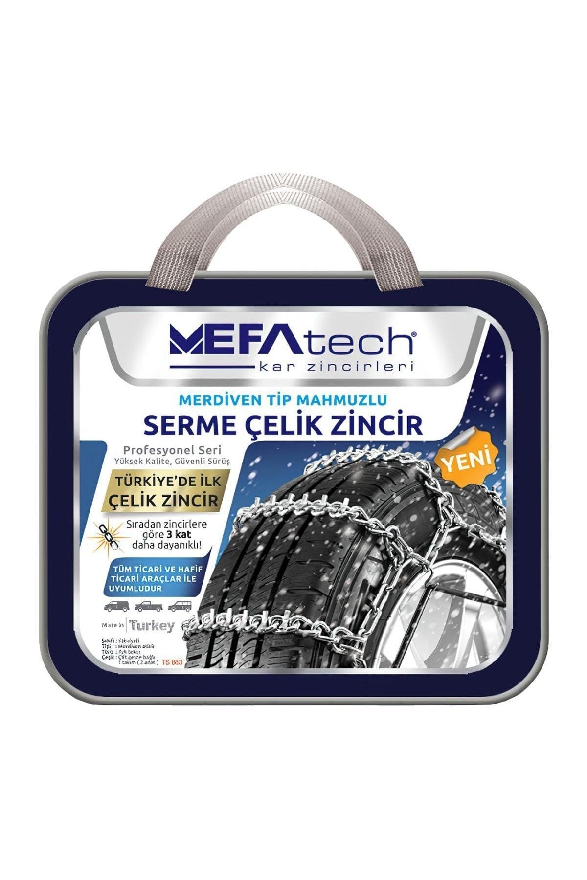 Kar Zinciri 285/60/r18 Merdiven Tipi Mahmuzlu Serme Suv Minibüs