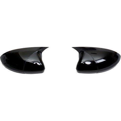 Hyundai Accent Uyumlu Blue Batman Yarasa Ayna Kapağı Sinyalsiz Piano Black / 2011-2018