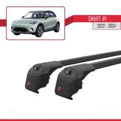 Smart #1 2022 ve Sonrası ile uyumlu ACE-2 Ara Atkı Tavan Barı SİYAH