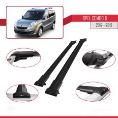 Opel Combo (D) 2012-2018 Arası ile uyumlu FLY Model Ara Atkı Tavan Barı SİYAH
