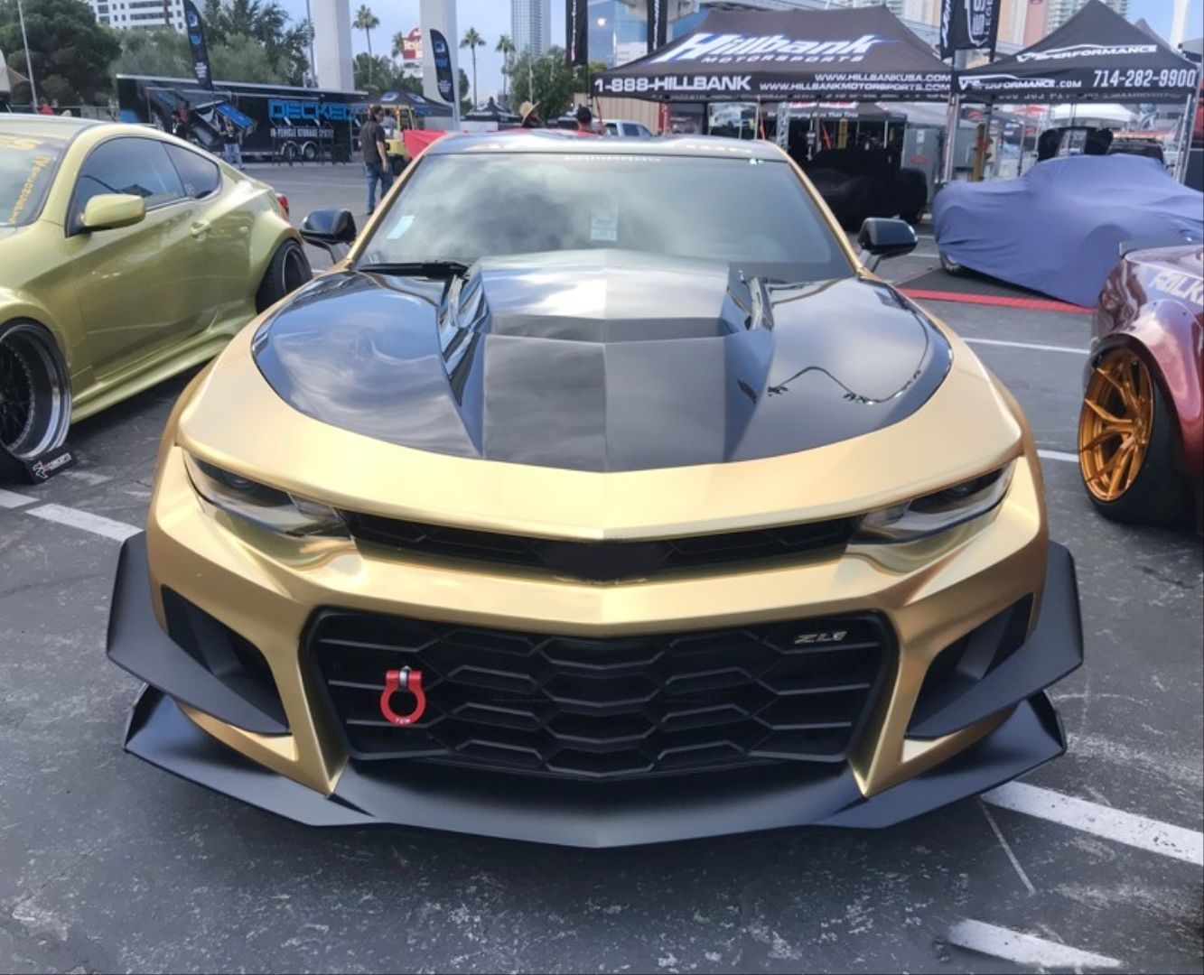 Chevrolet Camaro Uyumlu Zl1 Ön Tampon Seti (2016-2018)