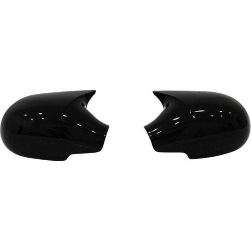 Peugeot 206 Uyumlu Batman Yarasa Ayna Kapağı Piano Black / 1998 - 2012
