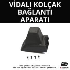 S-Dizayn Ford Fiesta ABS Vidalı Kol Dayama Kolçak Alt Adaptör 2009-2017 A+Kalite