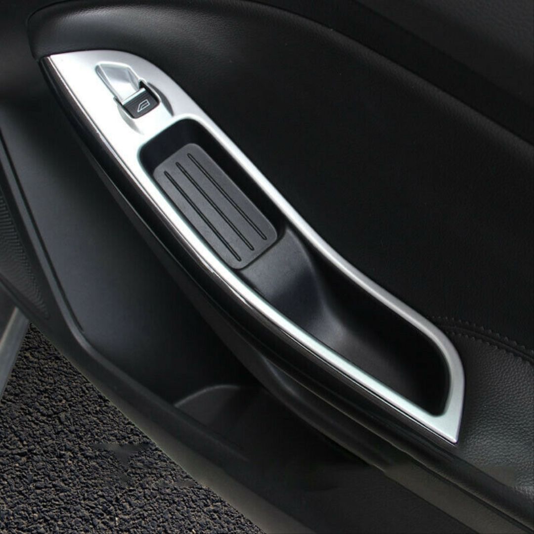 Ford Focus Uyumlu 2019+ Kapı Kolçak Kaplama Silver(ABS)