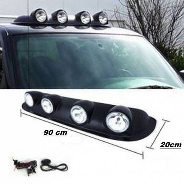 Off Road Uyumlu 4 Lü Sis Lamba Seti