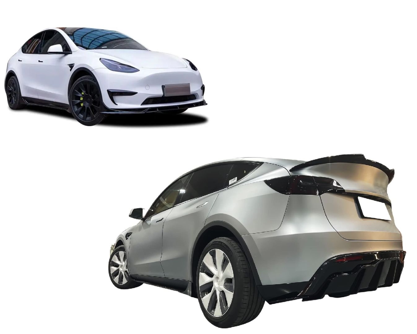 Tesla Model Uyumlu Y Aero Kit (Piano Black) Parça