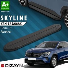 S-Dizayn Renault Austral Skyline Siyah Yan Basamak 183 Cm 2023 Üzeri A+ Kalite