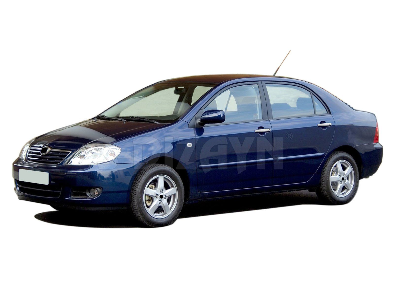 Toyota Corolla Uyumlu Krom Kapı Kolu 4 Kapı 2002-2007