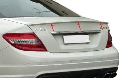 Mercedes C Uyumlu W204 Spoiler Bagaj Gt Fiber 2007-2013