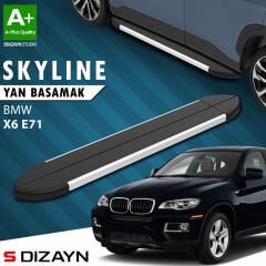 S-Dizayn Bmw X6 E71 Skyline Aluminyum Yan Basamak 193 Cm 2008-2014 A+ Kalite