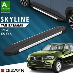 S-Dizayn Bmw X5 F15 Skyline Aluminyum Yan Basamak 193 Cm 2013-2018 A+ Kalite