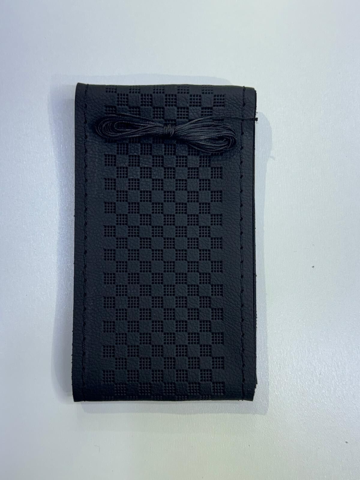 Direksiyon Simidi Kaplaması, 38 cm/15 inç Deri Direksiyon Simidi Kılıfı İğne ve İplikle El Yapımı