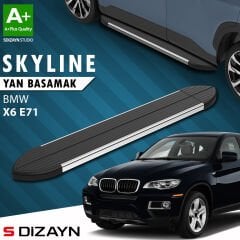 S-Dizayn Bmw X6 E71 Skyline Krom Yan Basamak 193 Cm 2008-2014 A+ Kalite