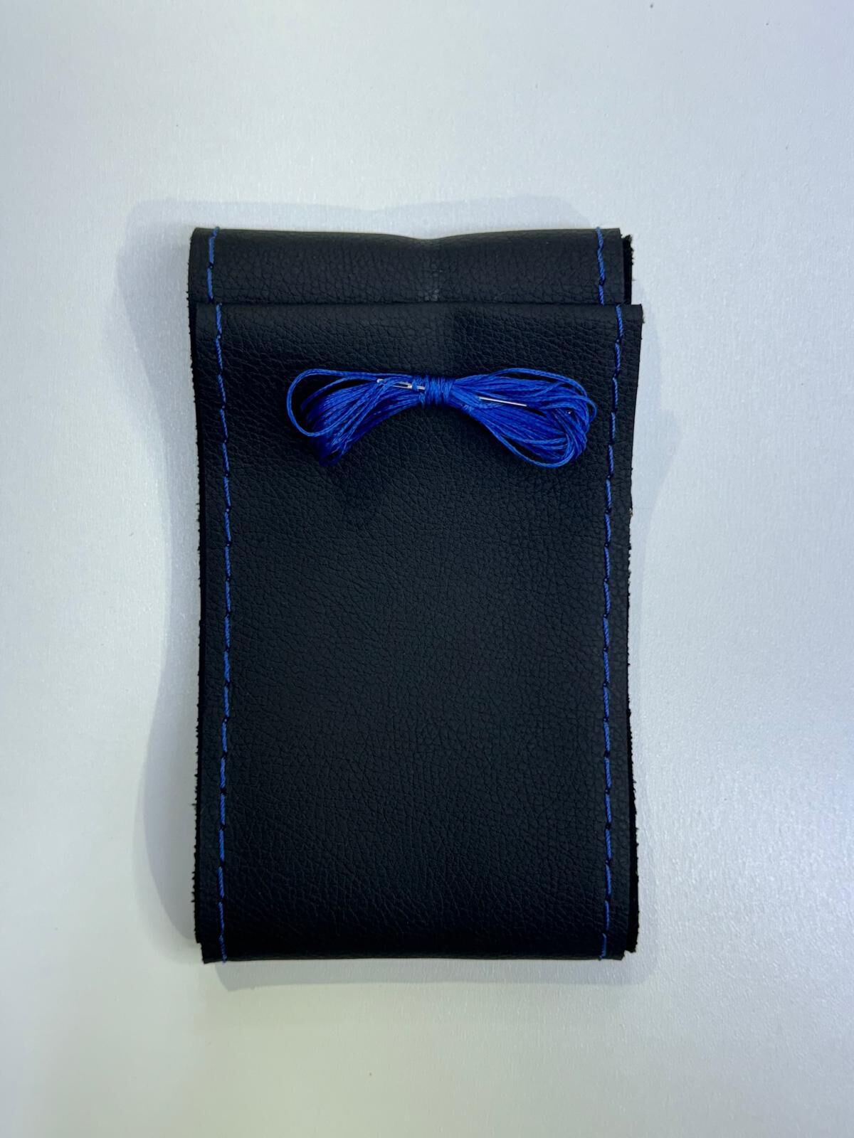 Direksiyon Simidi Kaplaması, 38 cm/15 inç Deri Direksiyon Simidi Kılıfı İğne ve İplikle El Yapımı