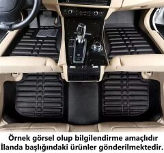 Renault Uyumlu Taliant 2021 Sonrası 5D Havuzlu Karbon Dizayn Paspas Seti