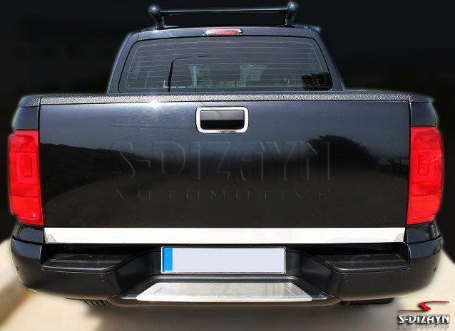 Volkswagen Amarok Uyumlu Krom Bagaj Alt Çıta 2010 Model Üzeri