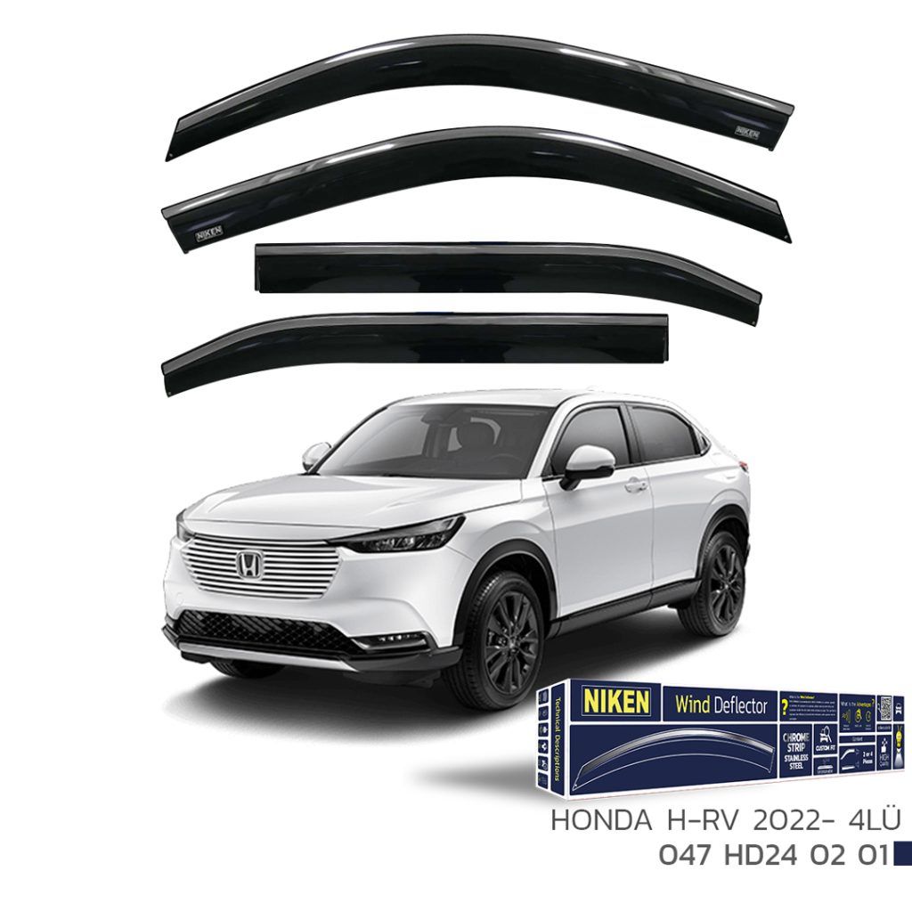 Honda Hr-v 2022 2023 Niken Kromlu Cam Rüzgarlığı 4'lü