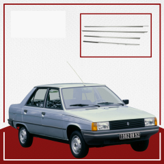 Renault Uyumlu R9 Broadway 1984 - 2000 Krom Cam Çıtası