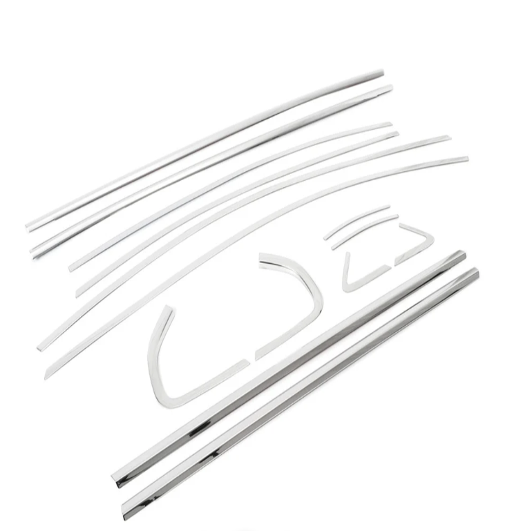 Renault Uyumlu Taliant 2021 Sonrası Cam Çerçevesi Paslanmaz Çelik