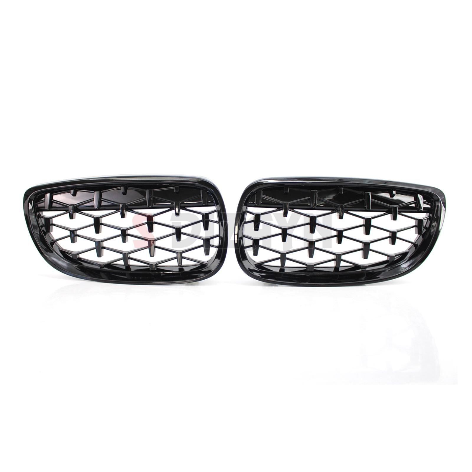 S-Dizayn Bmw 1 Serisi F20/F21 Ön Panjur Böbrek Parlak Siyah Piano Black Diamond Model 2011-2015