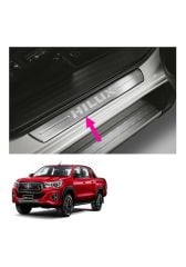 Toyota Hilux Uyumlu 2016 Sonrası Kapı Eşiği 4Lü Set