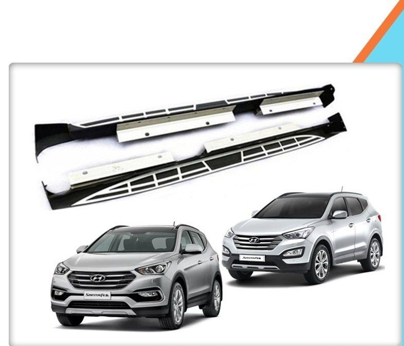 Hyundai Ix45 Uyumlu -2010 Yan Basamak Koruma Side Step Square Style