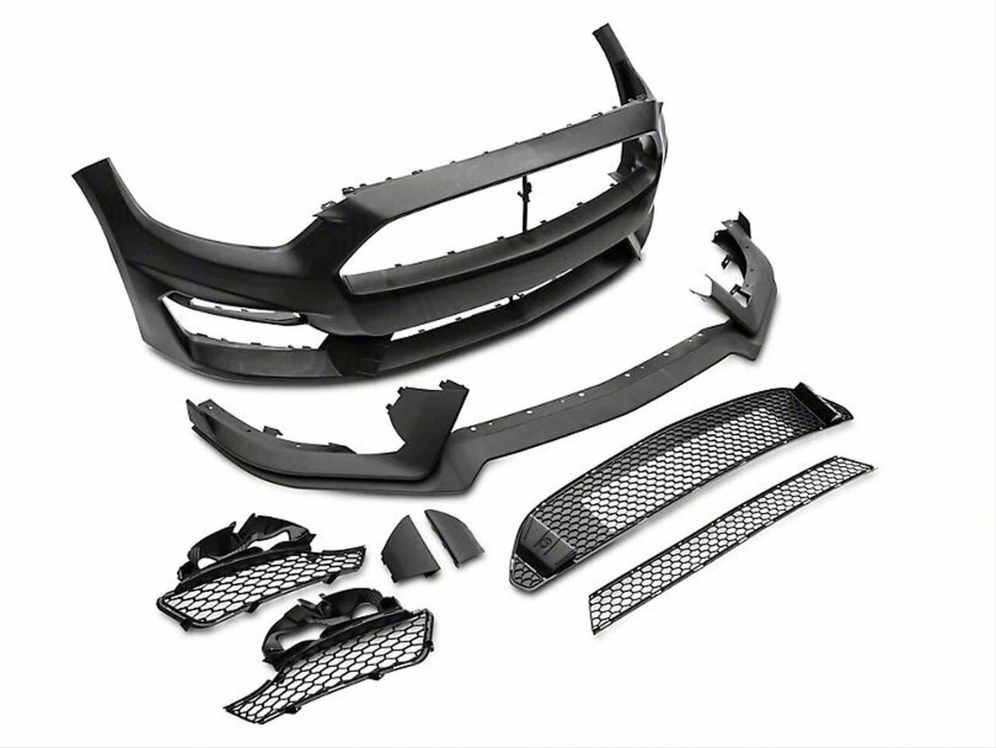 Ford Mustang Uyumlu 2015-2017 Gt350 Ön Tampon Full Set