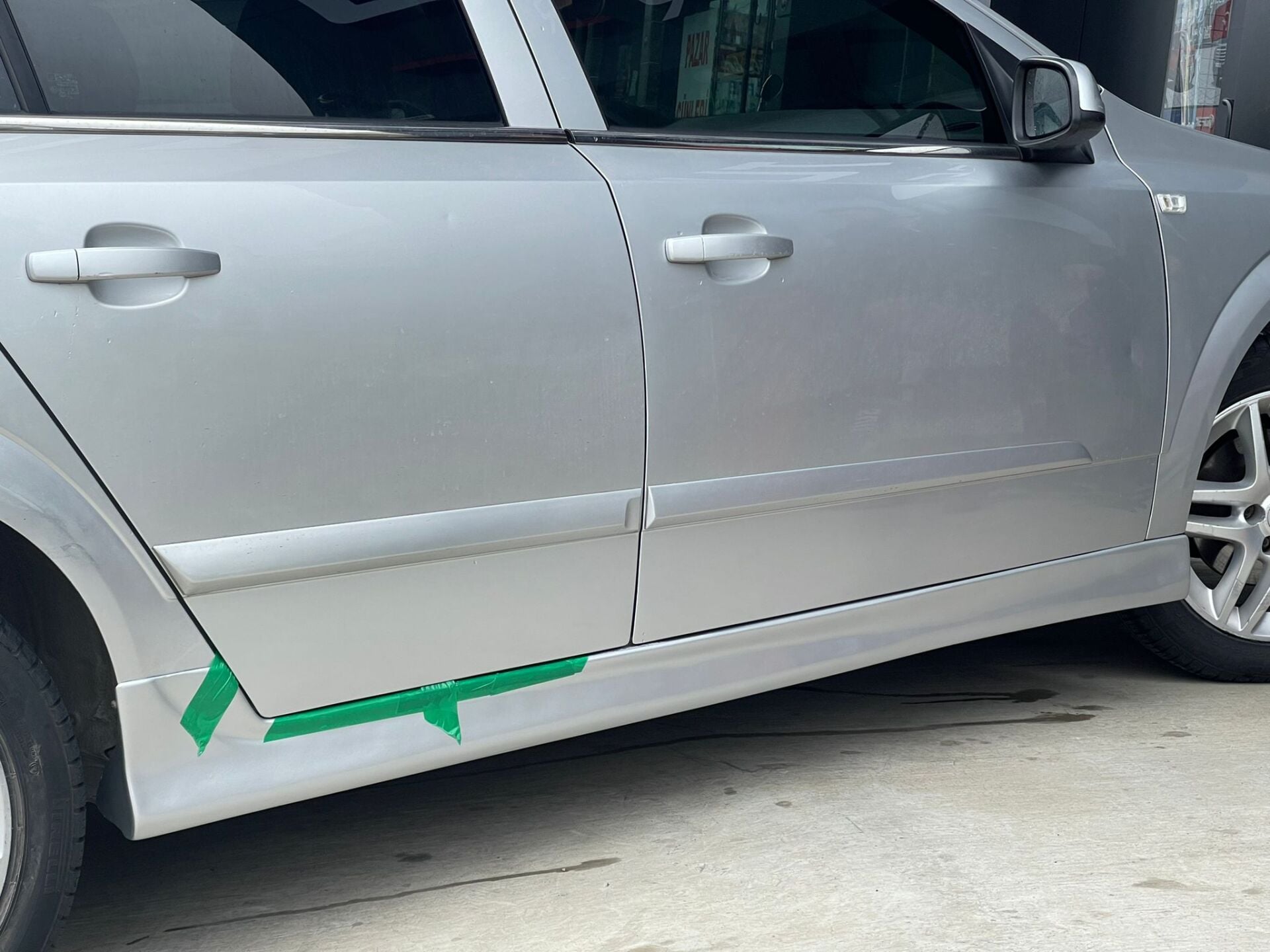 Opel Uyumlu Astra H Sedan 2004+ Yan Marşpiyel