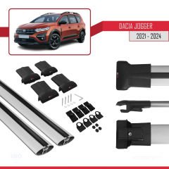 Dacia Jogger 2021 ve Sonrası ile Uyumlu FLY Model Ara Atkı Tavan Barı GRİ