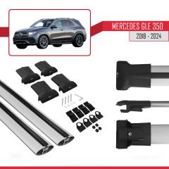 Mercedes GLE (V167) 2018 ve Sonrası ile uyumlu FLY Model Ara Atkı Tavan Barı GRİ