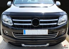Volkswagen Amarok Uyumlu Krom Ön Panjur 4 Parça 2010-2016