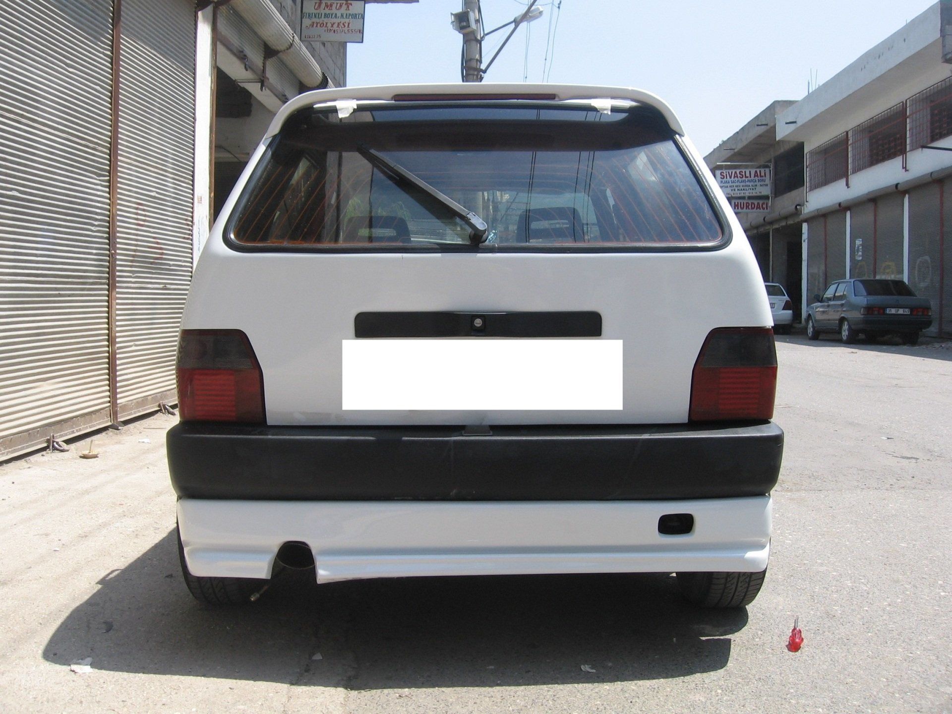 Fiat Uno Uyumlu Arka Karlık