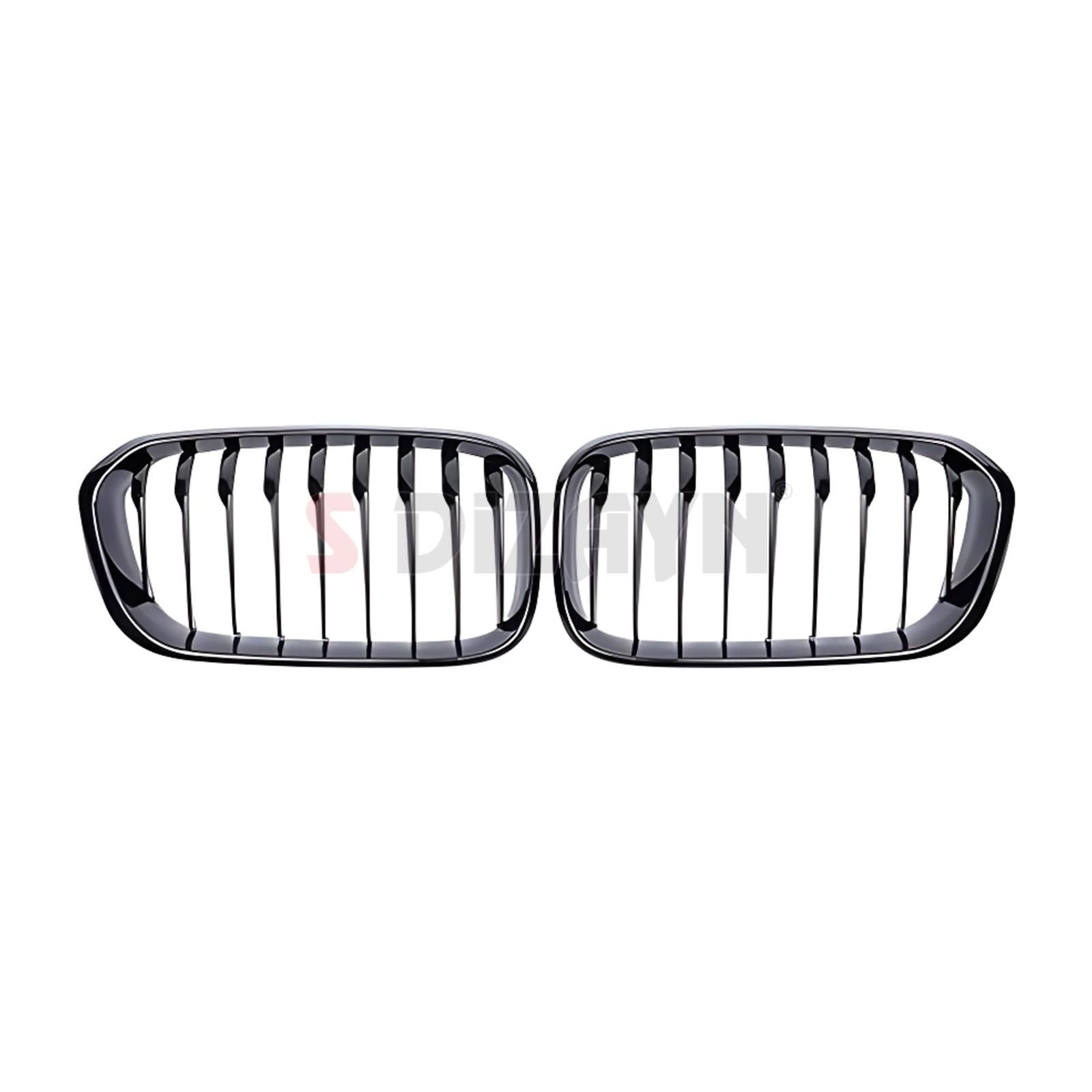 S-Dizayn Bmw 1 Serisi F20/F21 Ön Panjur Böbrek Parlak Siyah Piano Black Düz Model 2015-2019