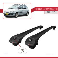 Hyundai Lavita / Matrix (FC) 2001-2010 Arası ile uyumlu ACE-1 Ara Atkı Tavan Barı SİYAH