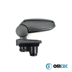 Dacia Duster 2018-2025 Kol Dayama V1 (Suni Deri+ABS) Siyah