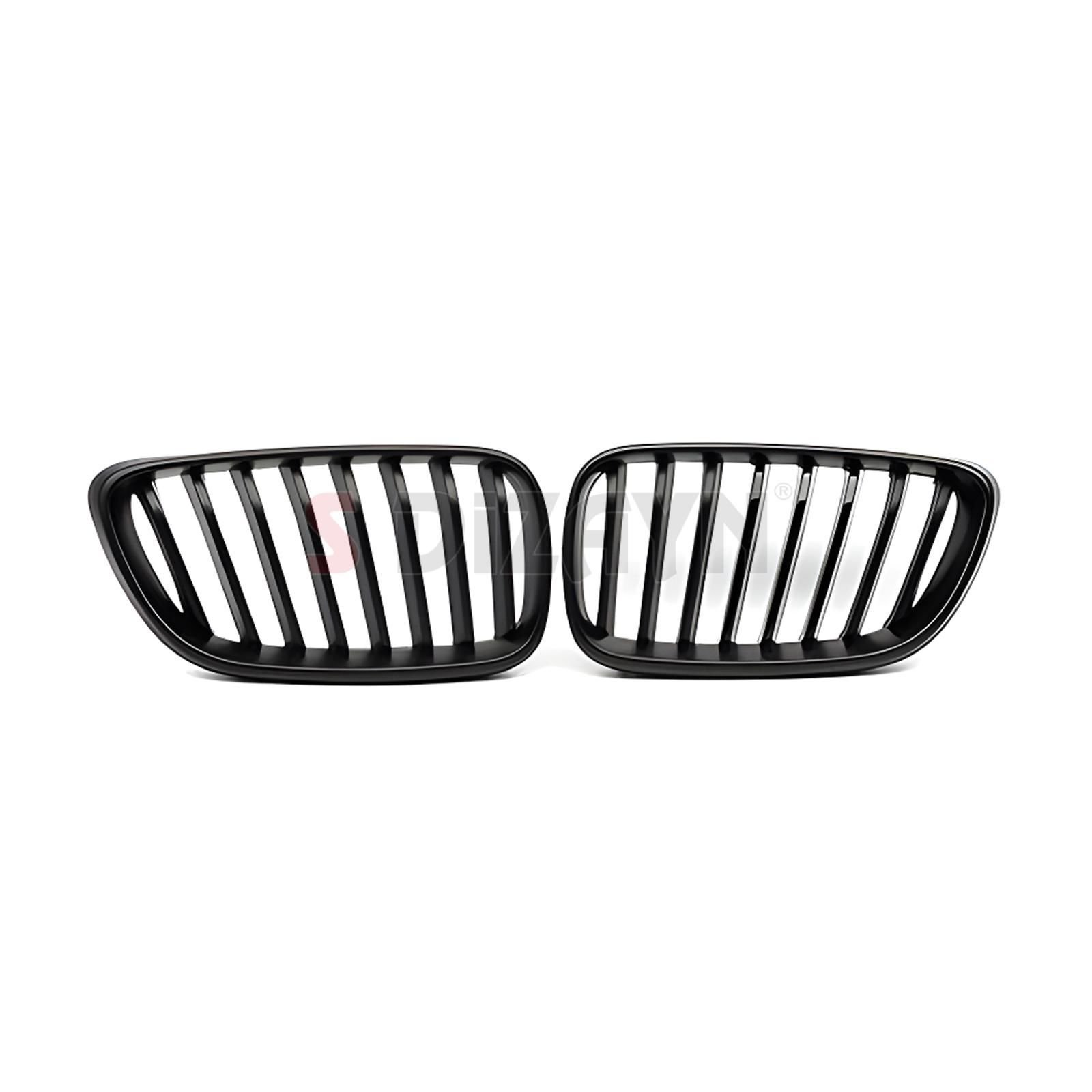 S-Dizayn Bmw 2 Serisi F22 Ön Panjur Böbrek Parlak Siyah Piano Black Düz Model 2014-2017