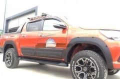 Toyota Hilux Uyumlu Çamurluk Kaplama Civatasız 2.5Cm Dodik Seti 2012 / 2019 Parça