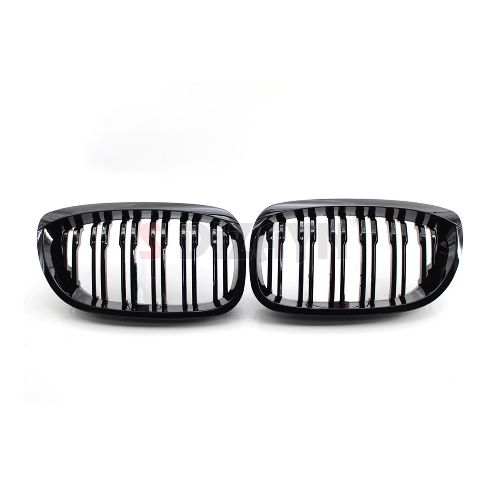 S-Dizayn Bmw 3 Serisi E46 Coupe Ön Panjur Böbrek Parlak Siyah Piano Black M3 Model 2002-2005