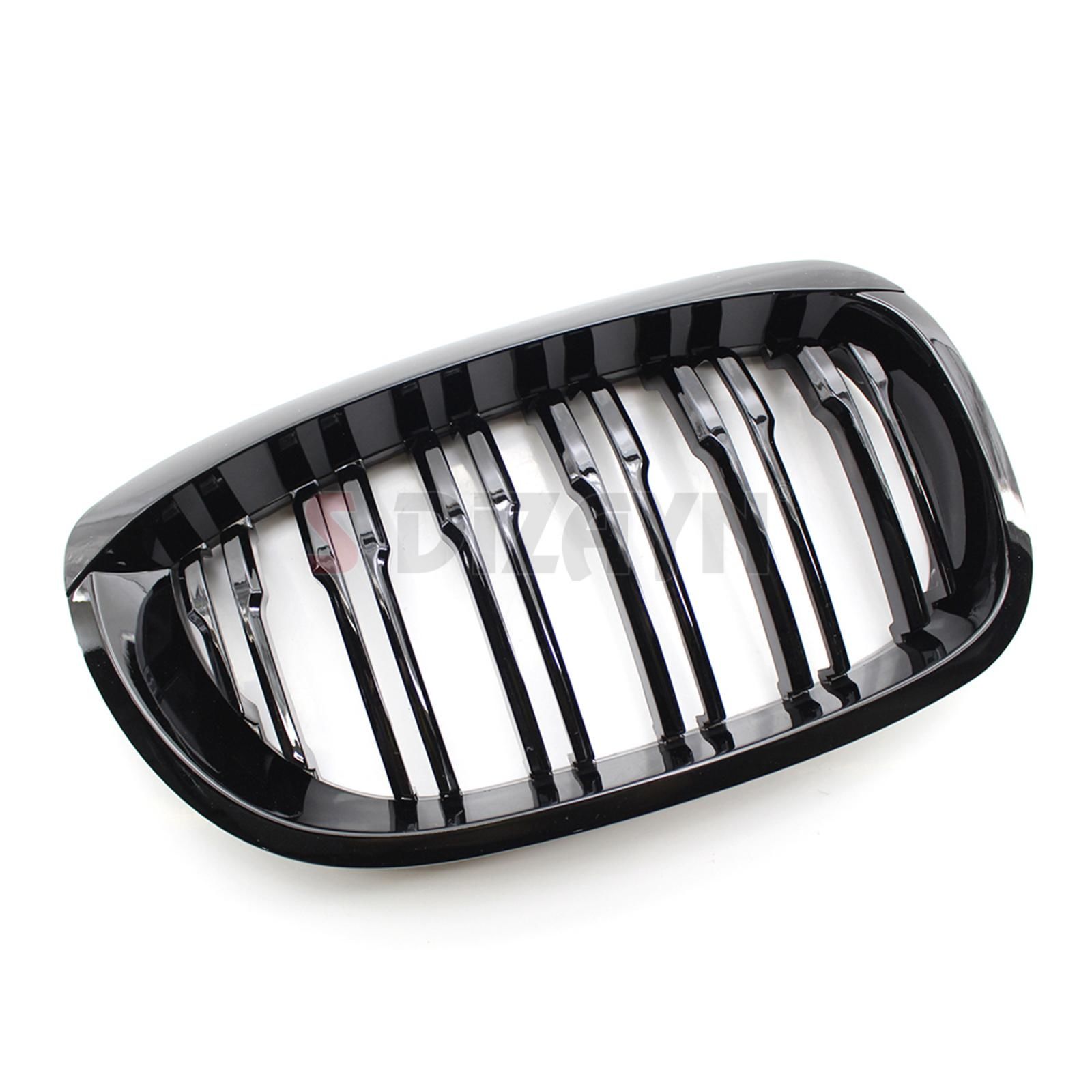 S-Dizayn Bmw 3 Serisi E46 Coupe Ön Panjur Böbrek Parlak Siyah Piano Black M3 Model 2002-2005