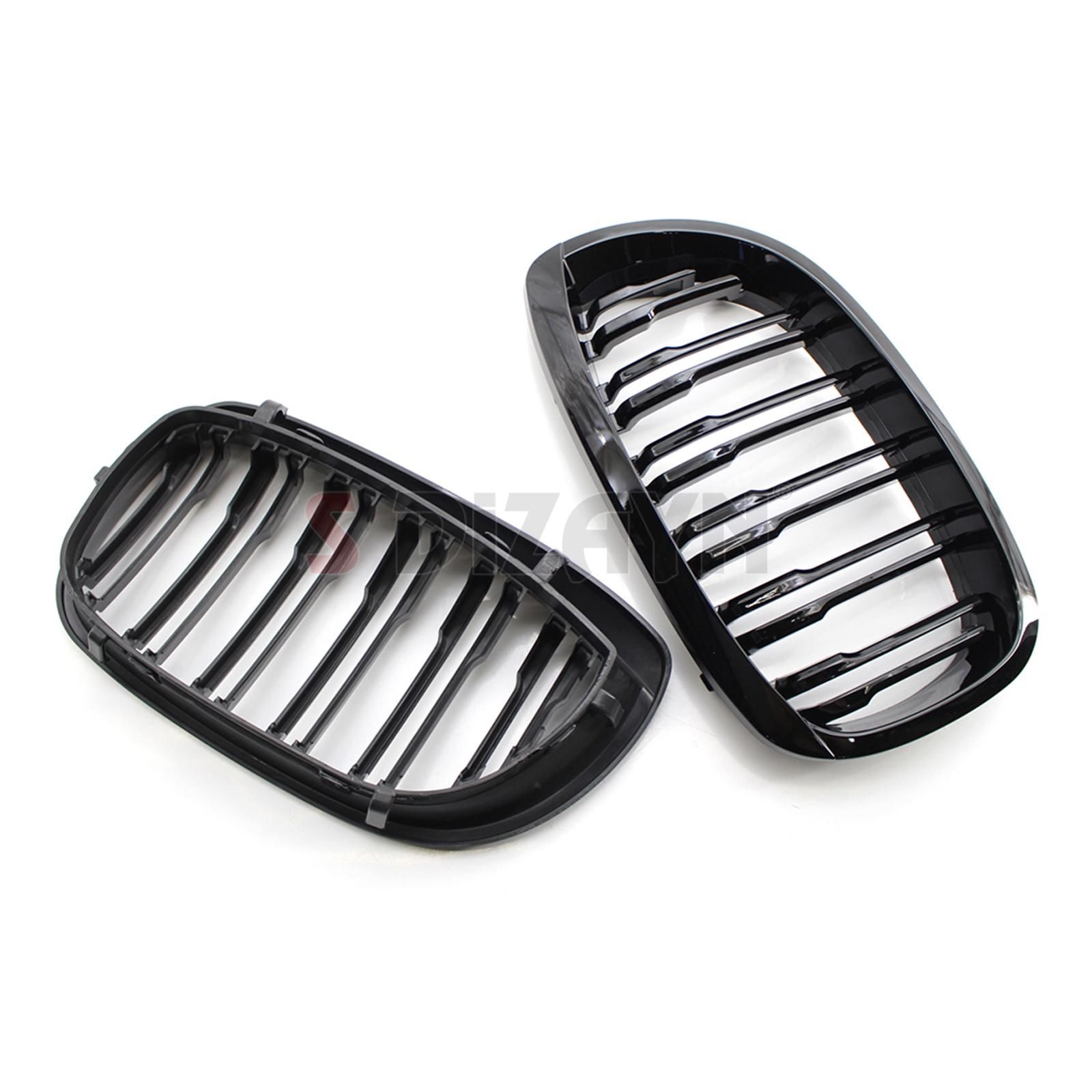 S-Dizayn Bmw 3 Serisi E46 Coupe Ön Panjur Böbrek Parlak Siyah Piano Black M3 Model 2002-2005