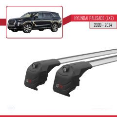 Hyundai PALISADE (LX2) 2020 ve Sonrası ile uyumlu ACE-2 Ara Atkı Tavan Barı GRİ