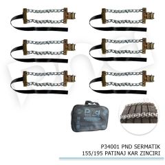 Pnd Sermatik Uyumlu 155/195 Patinaj Kar Zinciri