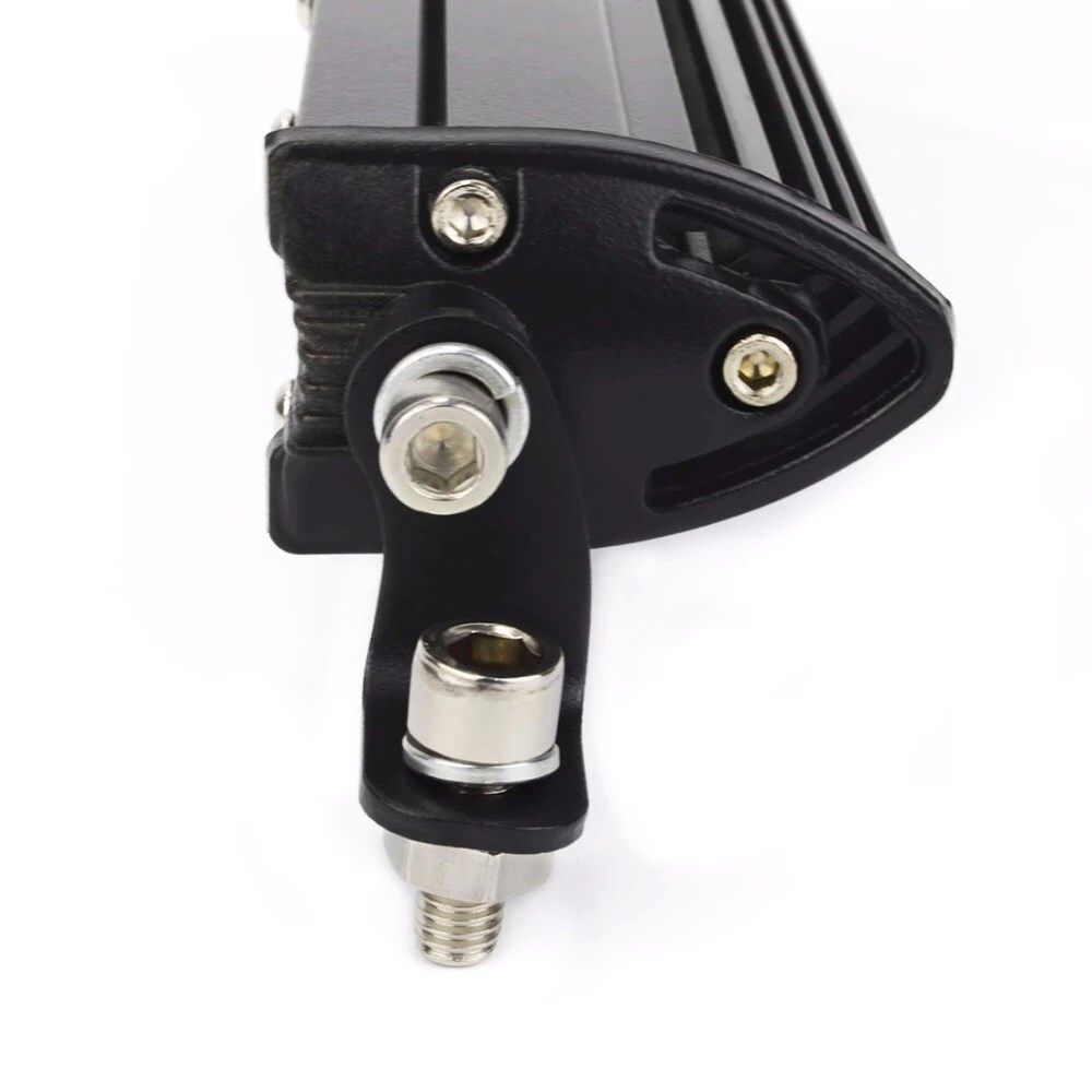 18W 17cm Düz Tek Sıra Üniversal Delici Sis Lambası Led Bar