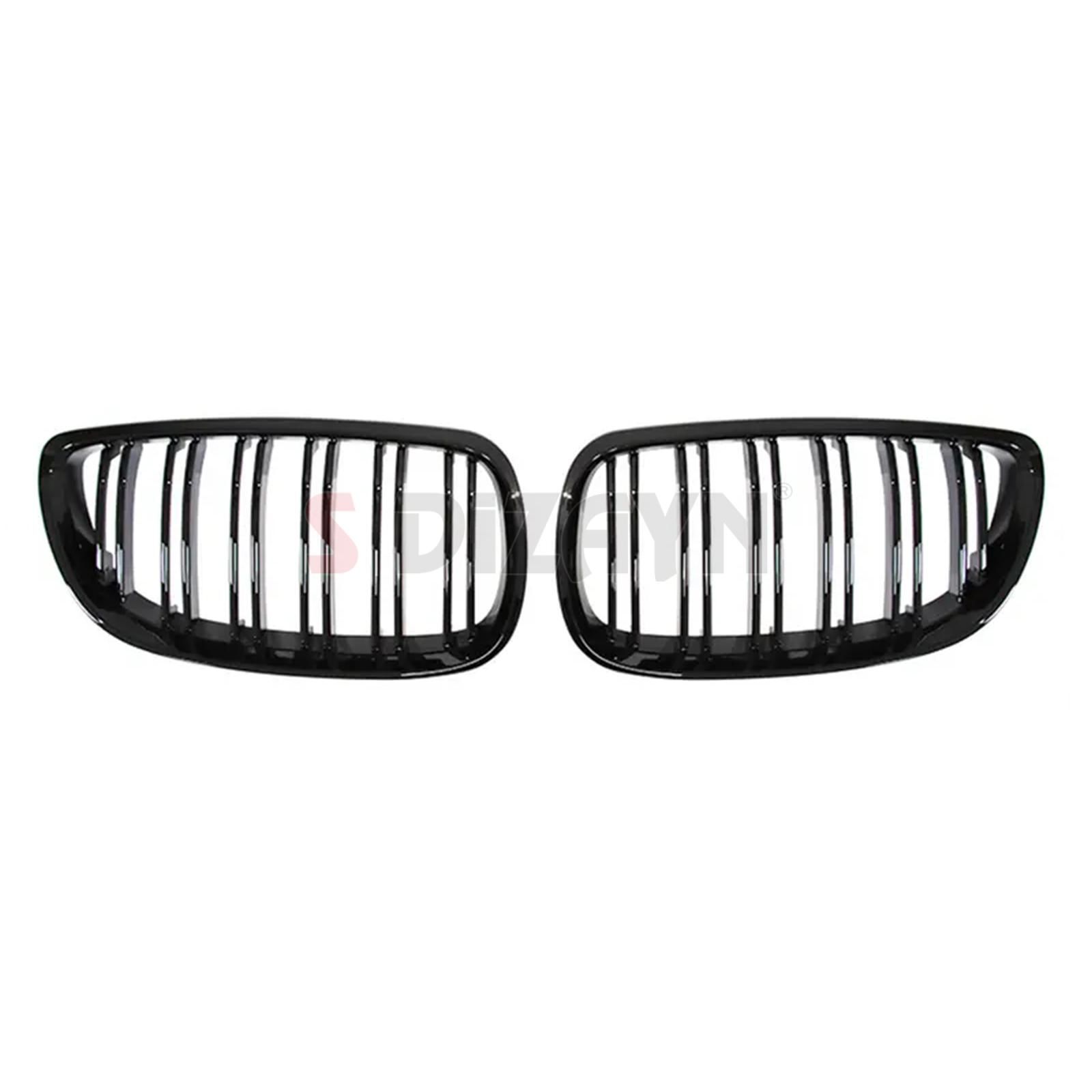 S-Dizayn Bmw 3 Serisi E92/E93 Ön Panjur Böbrek Parlak Siyah Piano Black M3 Model 2006-2009