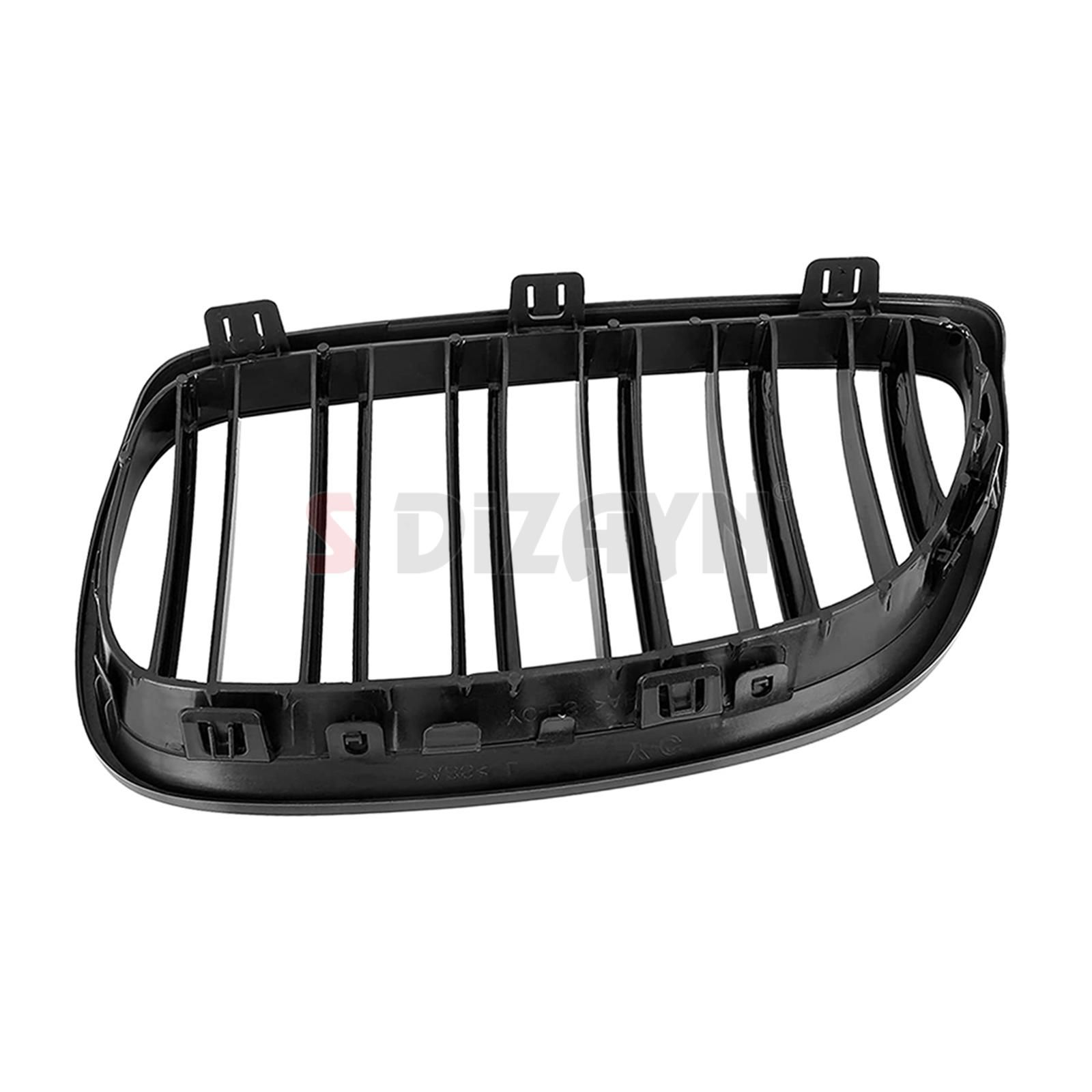 S-Dizayn Bmw 3 Serisi E92/E93 Ön Panjur Böbrek Parlak Siyah Piano Black M3 Model 2006-2009