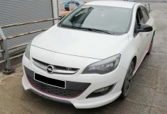 Opel Astra Uyumlu J Batman Yarasa Ayna Kapağı Piano Black / 2009-2020