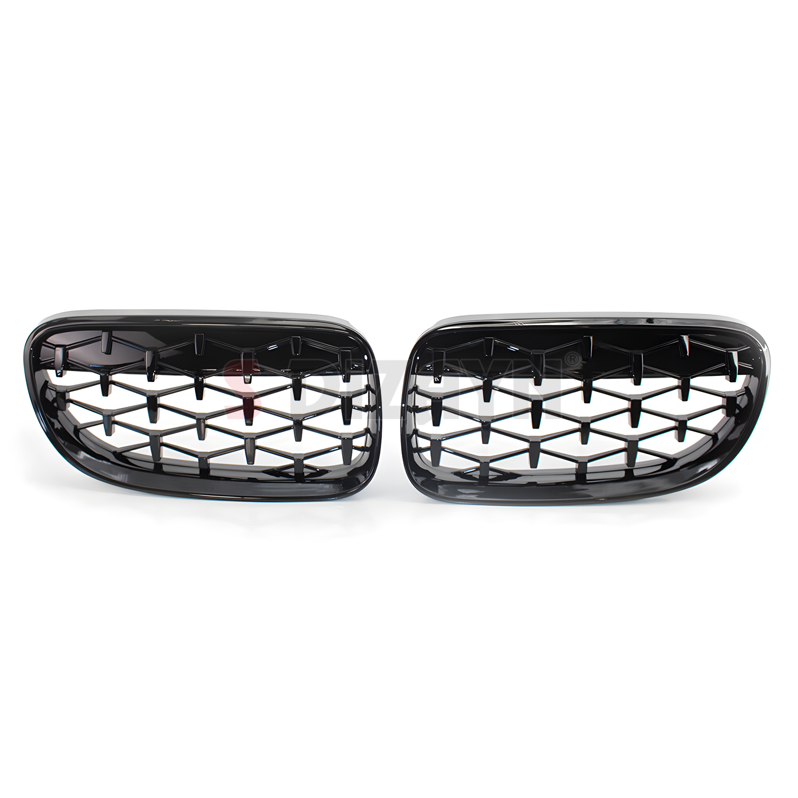 S-Dizayn Bmw 3 Serisi Coupe E92/E93 Coupe Ön Panjur Böbrek Parlak Siyah Piano Black Diamond Model 2010-2014